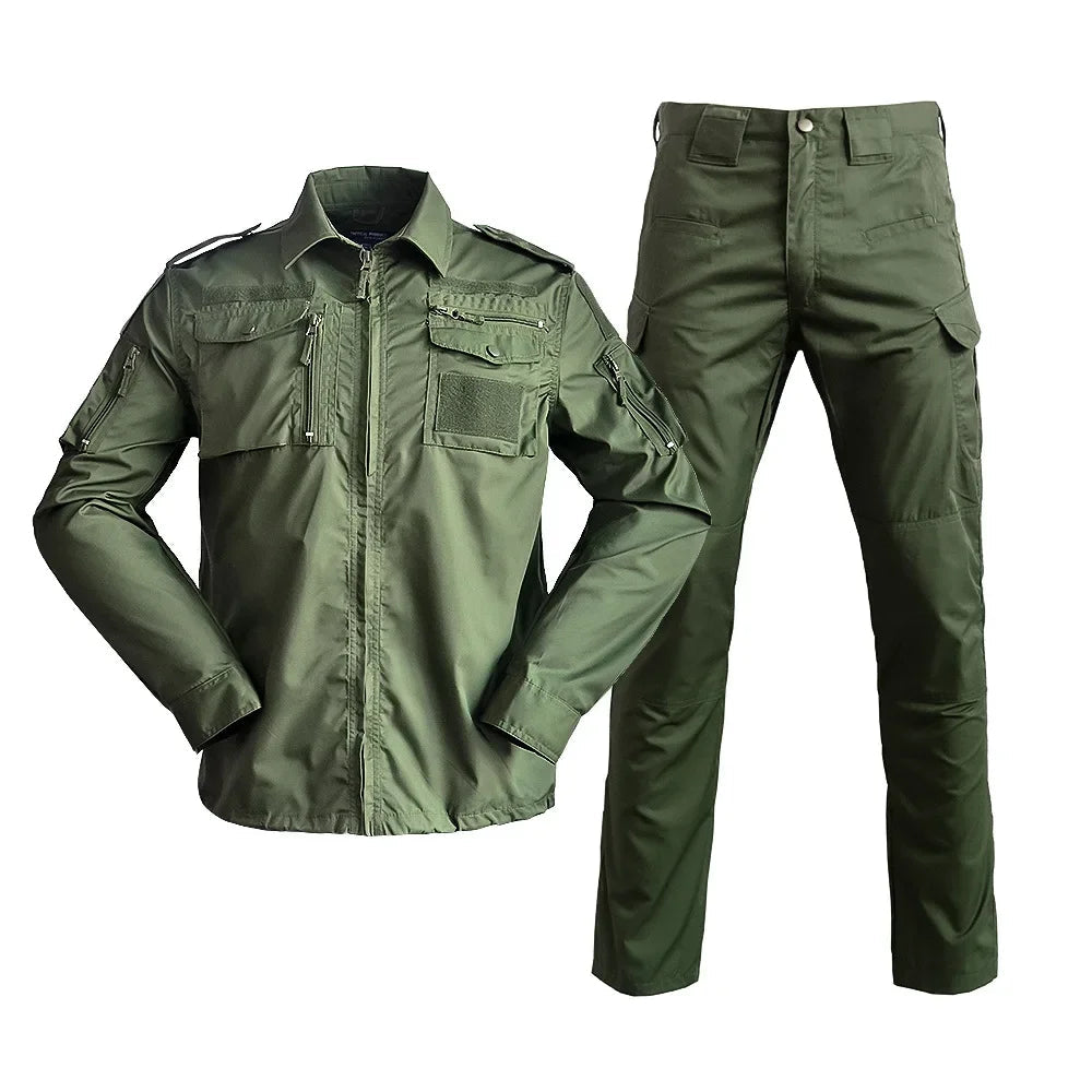 Uniforme Tactique BDU - Ensemble Camouflage avec Chemise et Pantalon | Vêtements de Randonnée, Chasse, Entraînement et Airsoft BLACKBEARD OUTDOOR INDUSTRIES