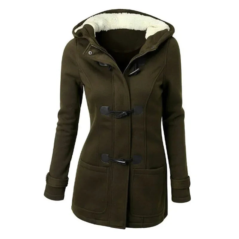 Veste femme à capuche zippée avec poches, du S au 5XL
