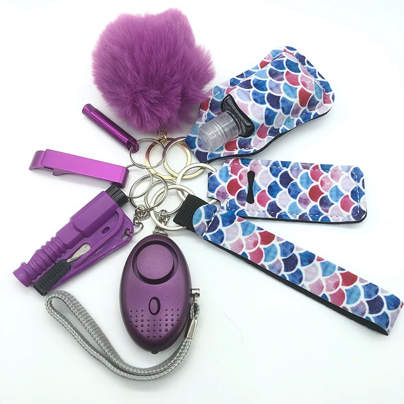 Porte-clés de survie pour femme, modèles au choix