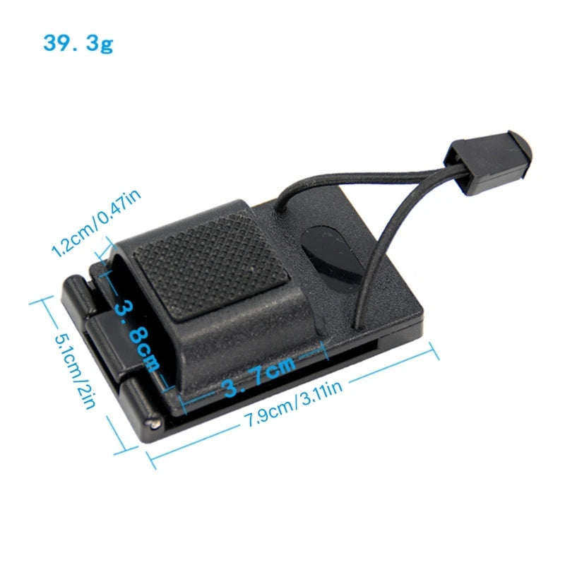 Poche pour Radio Tactique - Support Universel pour Radio à Clip Ceinture BLACKBEARD OUTDOOR INDUSTRIES