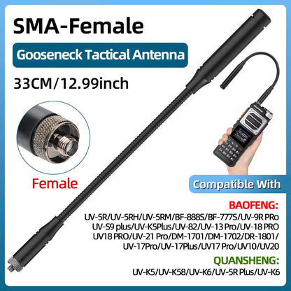 Antenne Tactique ABBREE CS – SMA-Female - BLACKBEARD OUTDOOR INDUSTRIES