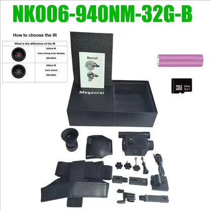 monoculaire de vision nocturne NK006 Infrarouge 1080P 5X