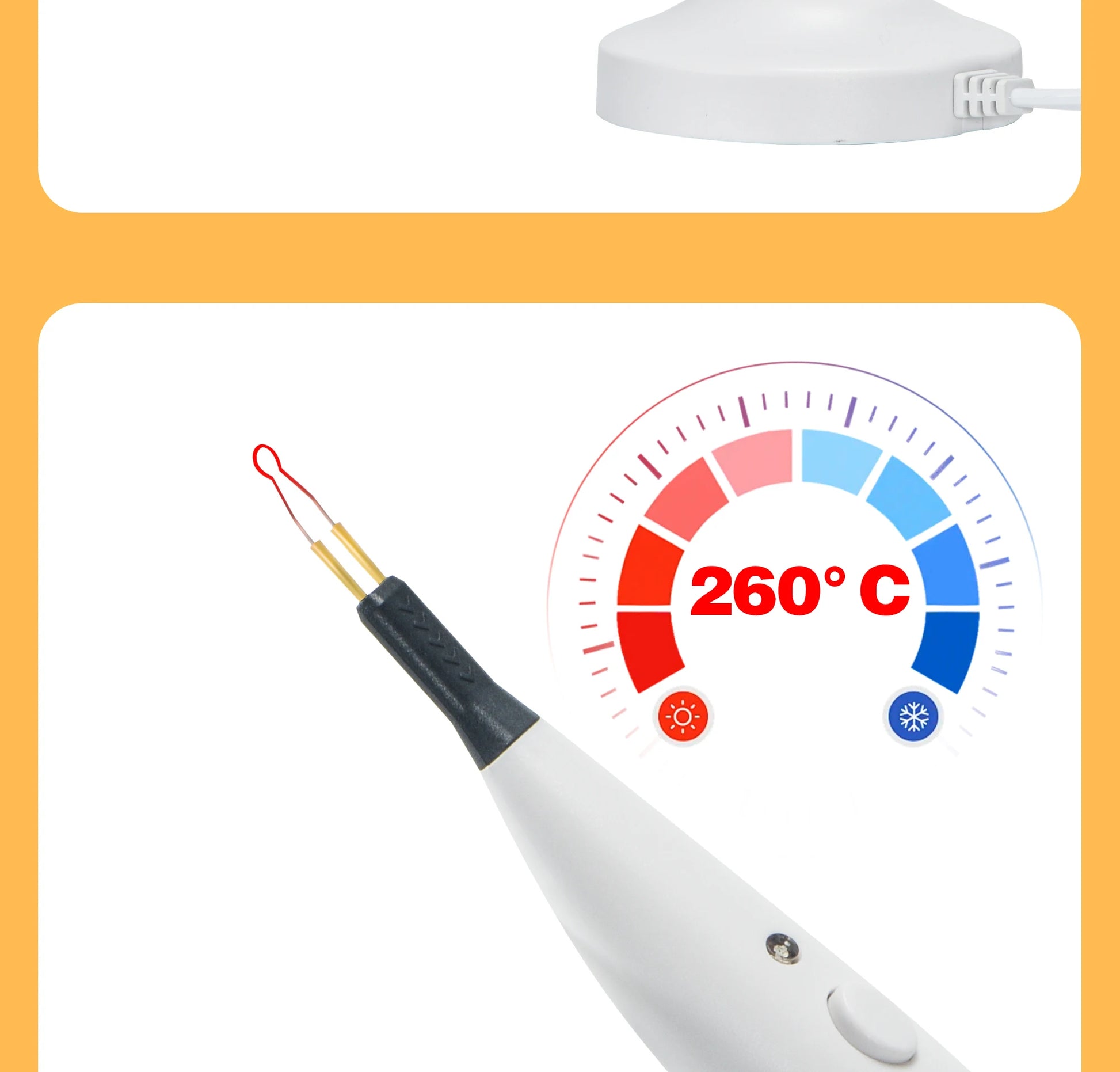 Stylo Hémostatique à Électrocoagulation – 4 Embouts, Coupe Dentaire et Gingivale, Recharge Sans Fil - BLACKBEARD OUTDOOR INDUSTRIES