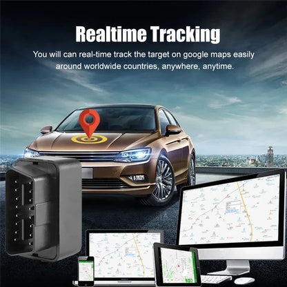 Traceur GPS 4G OBD Voiture – Temps Réel, Antivol, Alertes SMS, App Gratuite
