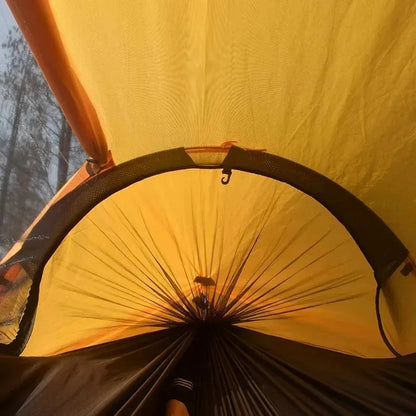 Hamac Tente Double Pâle Anti-Moustiques Imperméable – Nylon 70D, Charge 200 kg | Camping, Randonnée, Bivouac | 5 Coloris