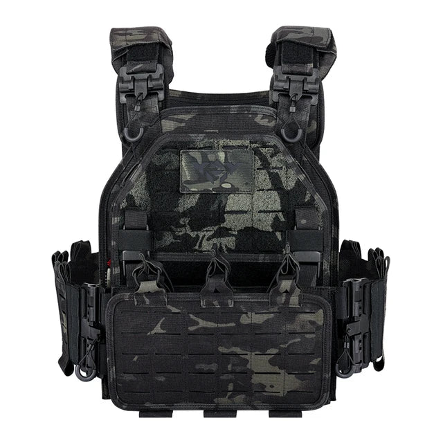 porte plaque YAKEDA 6094 Laser Cut Quick Release - BLACKBEARD OUTDOOR INDUSTRIES
