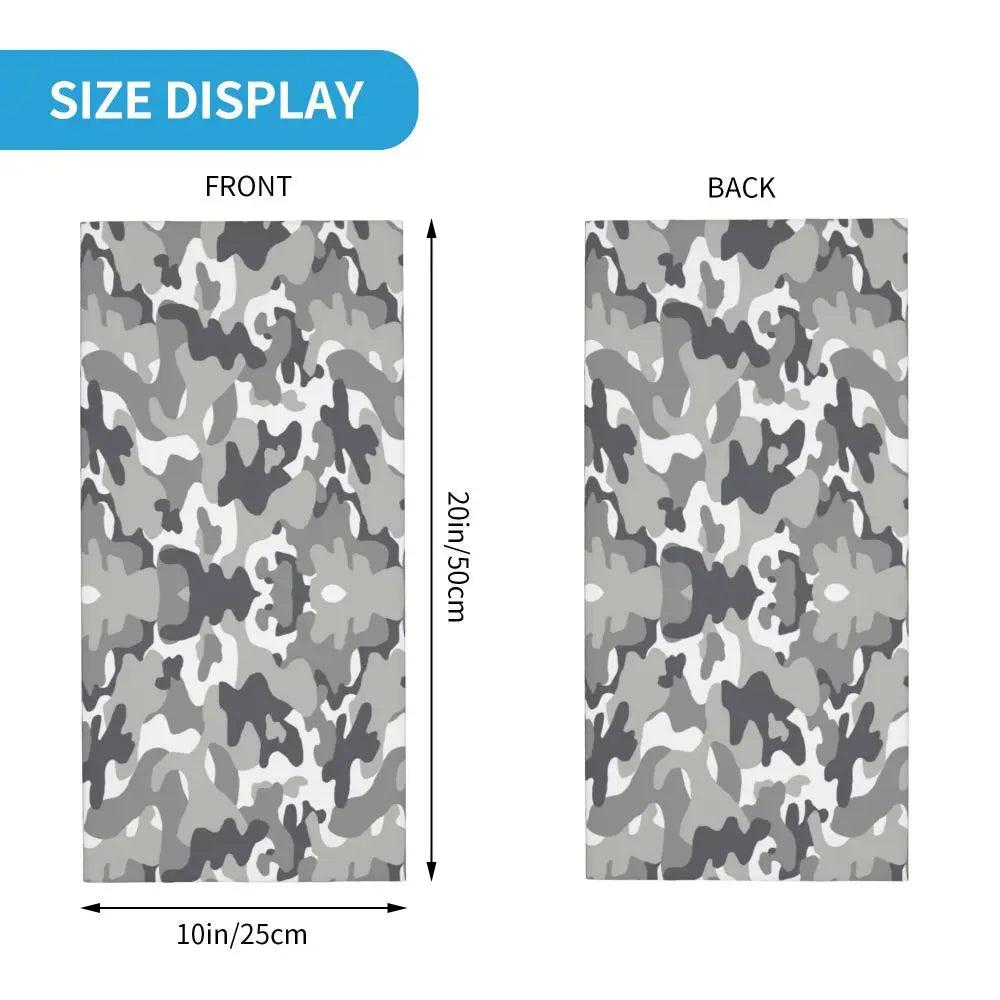 Tiger Stripe Camo – Bandeau Tour de Cou Hiver Multifonction pour Hommes et Femmes | Parfait pour Randonnée, Cyclisme, Sports Outdoor et Usage Quotidien - BLACKBEARD OUTDOOR INDUSTRIES