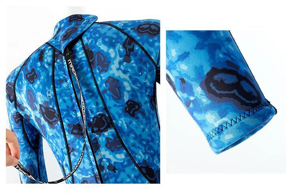 Combinaison Néoprène Camouflage 3 mm – Homme, Multi-Sports Nautiques - BLACKBEARD OUTDOOR INDUSTRIES