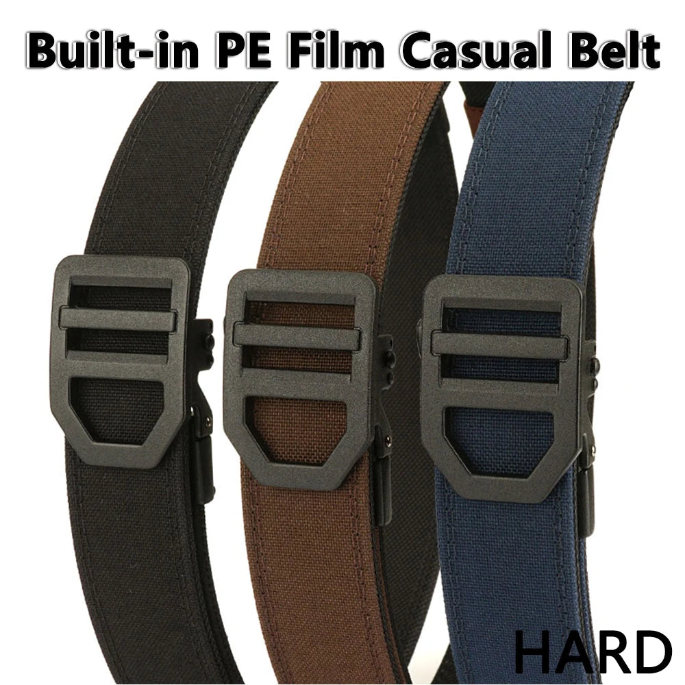 Ceinture tactique police TUSHI nylon boucle métal - BLACKBEARD OUTDOOR INDUSTRIES