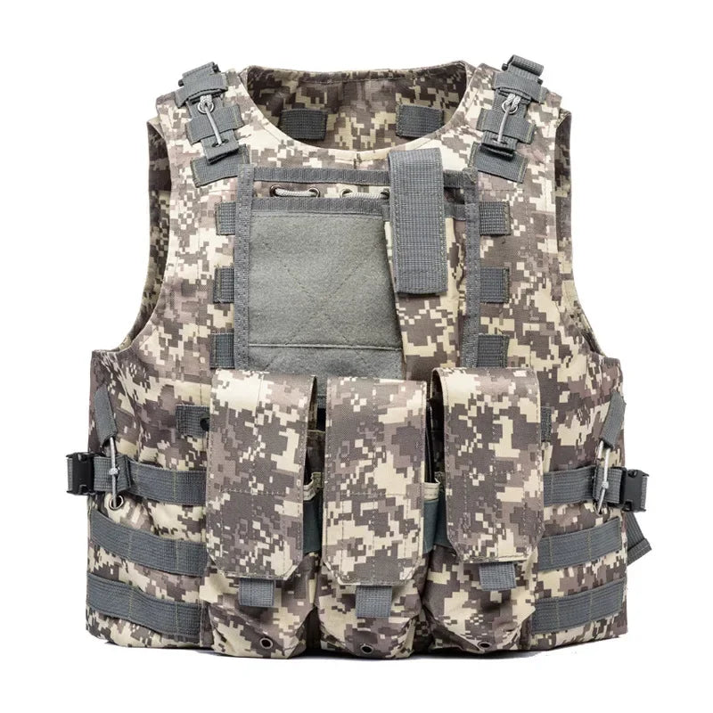 Gilet porte-plaques tactique MOLLE WOLF ENEMY