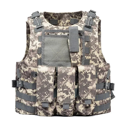 Gilet porte-plaques tactique MOLLE WOLF ENEMY