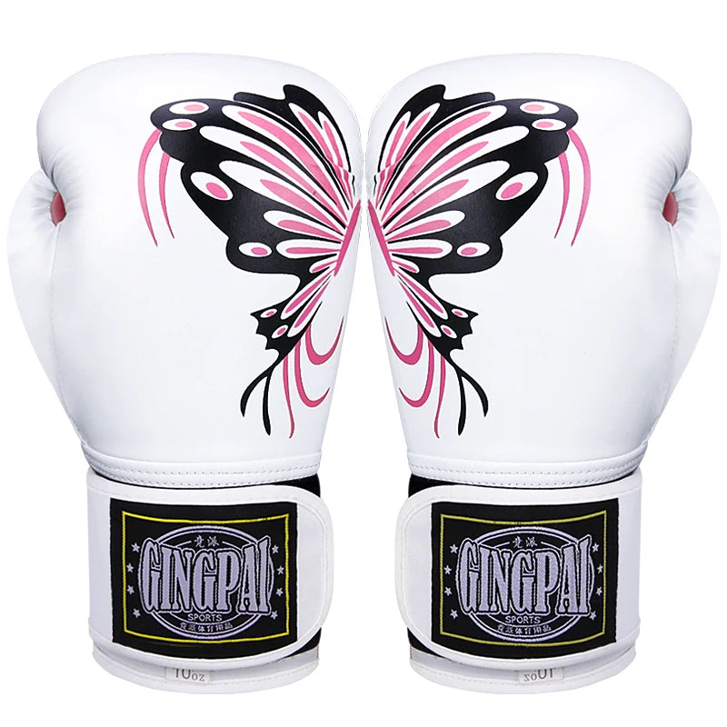 Gants de Boxe Femme & Enfant Cuir PU – Kickboxing, Muay Thai, Sparring | 6 à 12 oz | Rose, Blanc, Vert - BLACKBEARD OUTDOOR INDUSTRIES