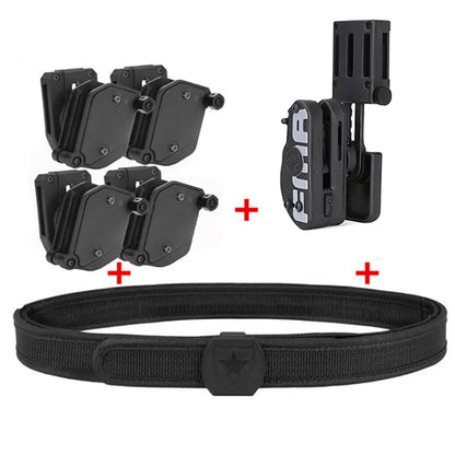 Kit IPSC Ceinture + Holster CR Speed + Porte-Chargeur ABS – Tir Sportif