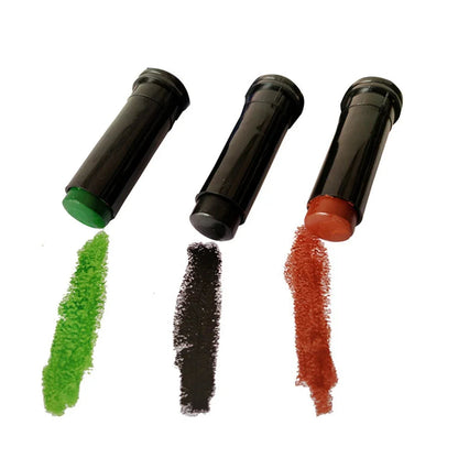 Lot de 3 Camouflages Militaires Woodland – Crème Camouflage pour Visage et Corps – Tube de Peinture Camouflage Imperméable pour Terrain Extérieur BLACKBEARD OUTDOOR INDUSTRIES
