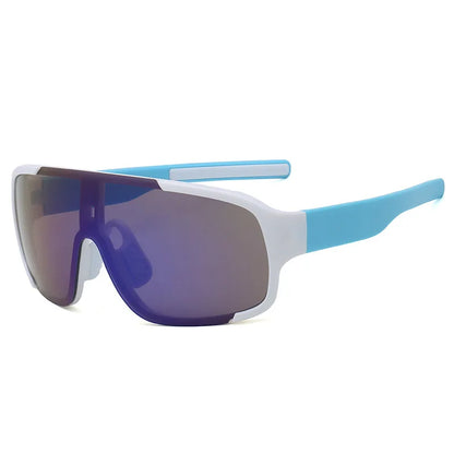 Lunettes de Cyclisme Style Y2K – Verres Miroir Coupe-Vent | Homme & Femme
