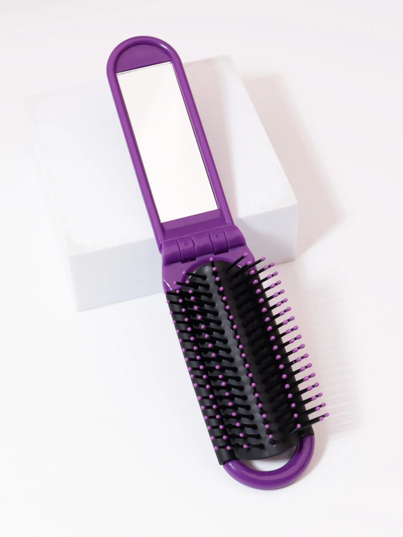 Peigne Miroir Pliable – Antistatique, Résistant Chaleur, Voyage, Unisexe