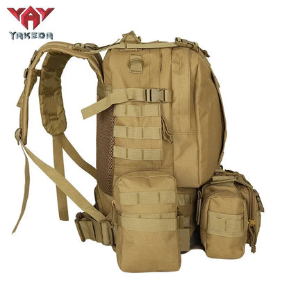 YAKEDA Sac à Dos Tactique MOLLE – Sac Duffel Multifonction Outdoor - BLACKBEARD OUTDOOR INDUSTRIES
