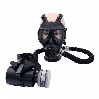 Masque à Gaz Type 87 – Respirateur Plein Visage À Adduction d'Air Électrique Rechargeable