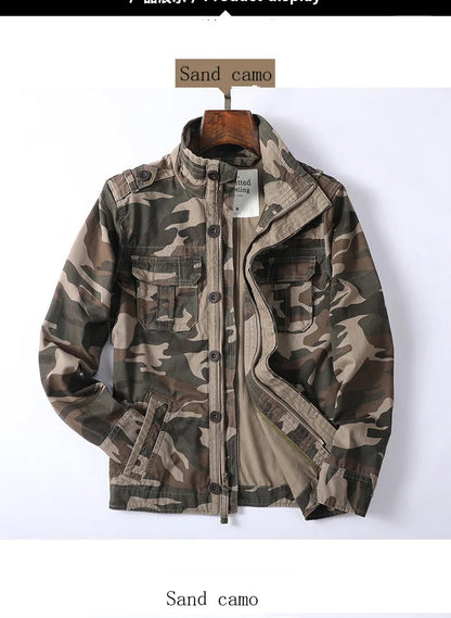 Veste Cargo en Denim pour Homme - Style Rétro avec Poches Multiples BLACKBEARD OUTDOOR INDUSTRIES