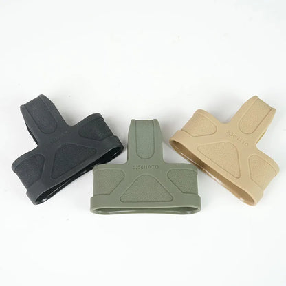 Boucles Caoutchouc Chargeur Tactique M4 M16 AK 5.56 – Airsoft & Chasse (Lot 3/6/7)