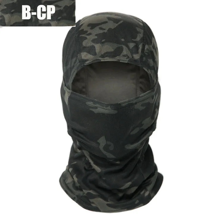 Cagoule Tactique Full Face Multicam – Masque Camouflage Respirant