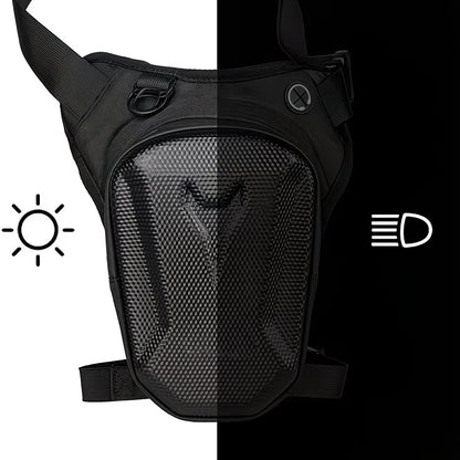 Sacoche Cuisse Moto Imperméable Drop Leg Bag – Banane Motocross – EVA Léger – Unisexe