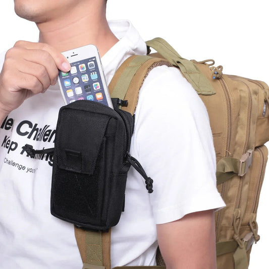Sac à Dos Molle avec Poche Organisatrice – Support de Téléphone, Poche de Ceinture pour Camping, Randonnée, Chasse et Activités Outdoor BLACKBEARD OUTDOOR INDUSTRIES
