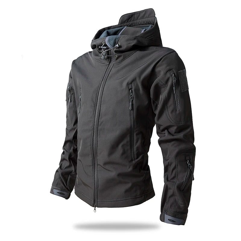 Veste Tactique Soft Shell Homme – Imperméable, Polaire, Camouflage | Chasse & Outdoor