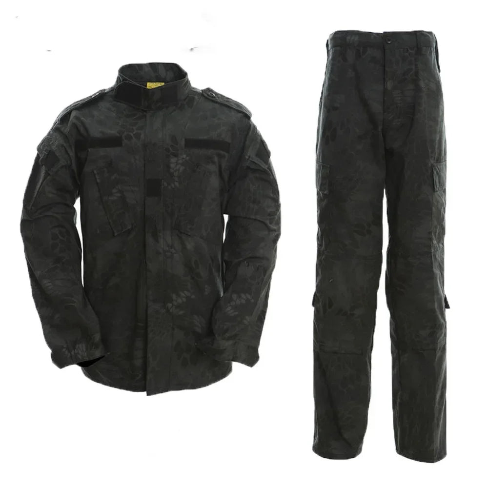 Uniforme Tactique BDU Camouflage Kryptek Mandrake - Vêtement de Terrain pour Entraînement et Chasse - BLACKBEARD OUTDOOR INDUSTRIES