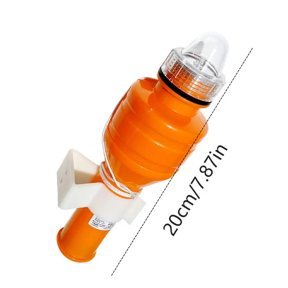 GL-10(96) Lampe de Bouée de Sauvetage Flottante – Lampe de Signalisation Clignotante Haute Visibilité pour Pêche Nocturne, Kayak et Rafting BLACKBEARD OUTDOOR INDUSTRIES