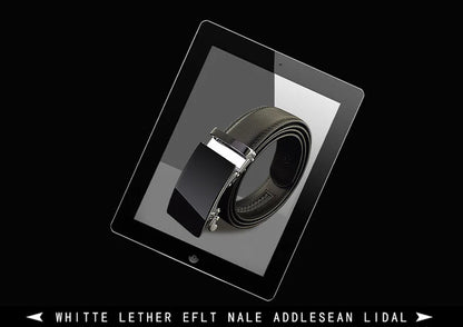 ceinture en cuir de vachette uni Ma boutique