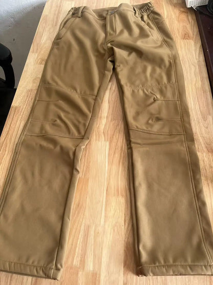 Ensemble Veste & Pantalon Tactique Homme Mazerout | Softshell Imperméable | Fleece Chaud | Randonnée, Pêche, Ski, Sécurité - BLACKBEARD OUTDOOR INDUSTRIES