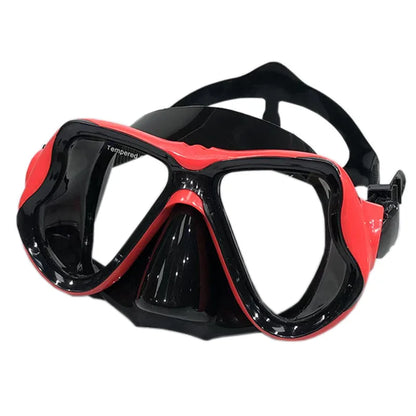 Masque de plongée et snorkeling adulte en verre trempé