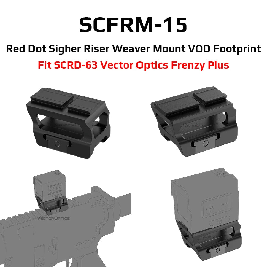 Adaptateur Universel pour Viseur Red Dot Airsoft M2/M4 – Montage sur Pistolet pour Accessoires Tactiques et de Chasse - BLACKBEARD OUTDOOR INDUSTRIES