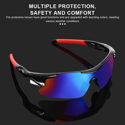 Lunettes de Soleil Sport RIDERACE RR7427 – Cyclisme Route & VTT – Protection UV400 – Unisexe et Résistantes - BLACKBEARD OUTDOOR INDUSTRIES