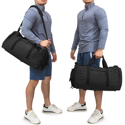 Sac de Sport Tactique 40L ReFire Gear – MOLLE Laser Cut, Polyester 900D, Voyage Fitness Camping