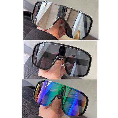 Lunettes de Cyclisme Style Y2K – Verres Miroir Coupe-Vent | Homme & Femme