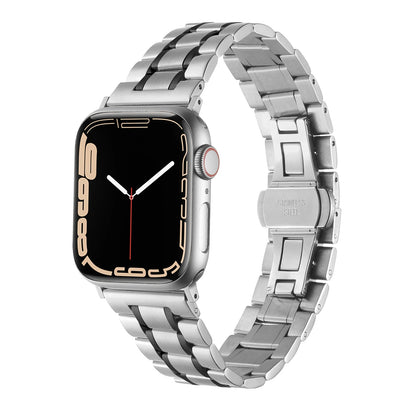 Bracelet en Acier Inoxydable pour Apple Watch – Bandes Métalliques pour iWatch Ultra / Series 10/9/8/7/6/5/4/3/SE BLACKBEARD OUTDOOR INDUSTRIES