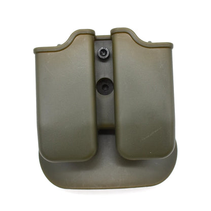 Holster Ceinture IMI Glock 17/19 Gen 1-4 + Porte-Chargeur Double 9mm – Polymère Léger, Droitier | Noir, Tan, Vert - BLACKBEARD OUTDOOR INDUSTRIES