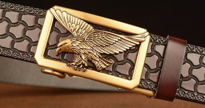 Ceinture en Cuir Véritable SupSindy - Luxe avec Boucle Métallique Ma boutique