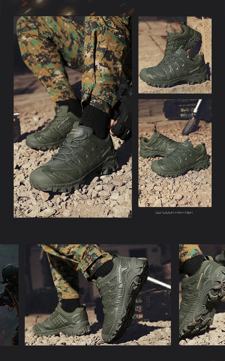 Bottes Tactiques Homme 610 – Zippées & Anti-Dérapantes - BLACKBEARD OUTDOOR INDUSTRIES