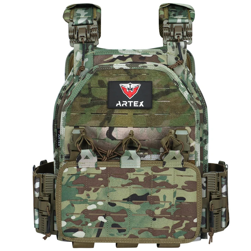 Porte plaque Artex 6094 1000D MOLLE combat vest - BLACKBEARD OUTDOOR INDUSTRIES