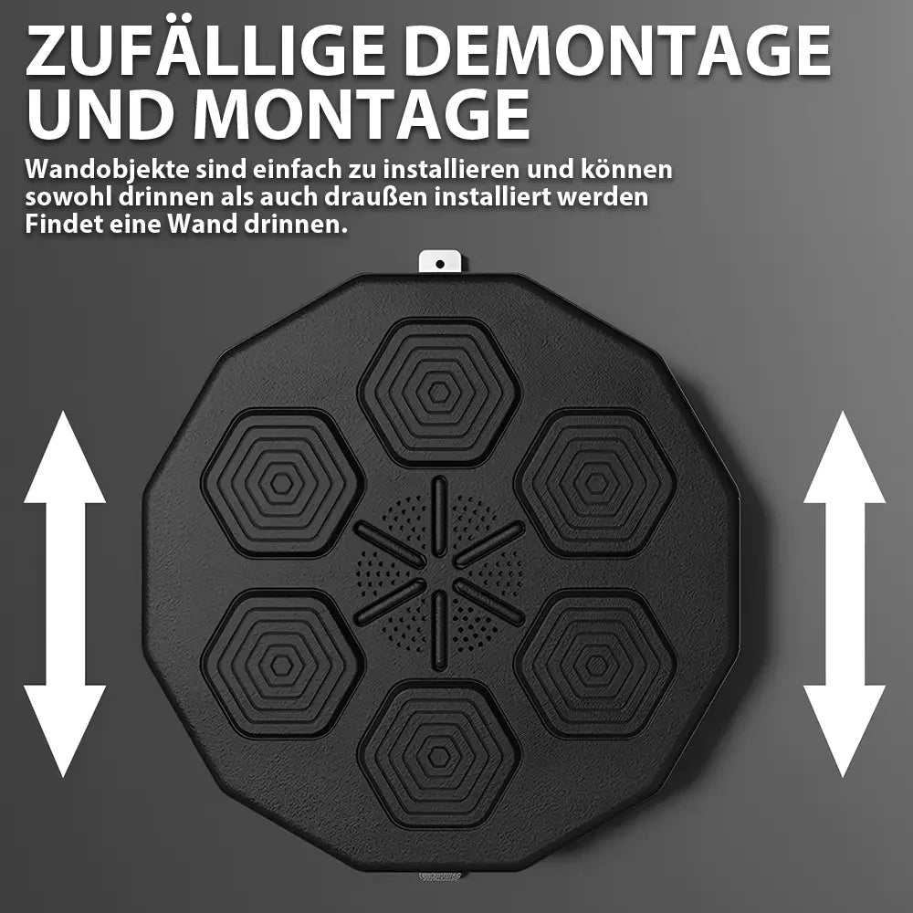 Machine de Boxe Intelligente Musicale – Cible d’Entraînement Électronique pour Réaction et Agilité BLACKBEARD OUTDOOR INDUSTRIES