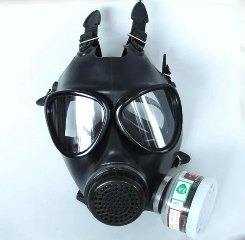 Masque à Gaz Type 87 – Respirateur Plein Visage À Adduction d'Air Électrique Rechargeable