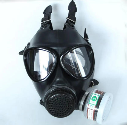 Masque à Gaz Type 87 – Respirateur Plein Visage À Adduction d'Air Électrique Rechargeable