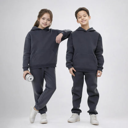 Ensemble Survêtement Enfant Hoodie + Pantalon – Fille Garçon 12M à 8 Ans