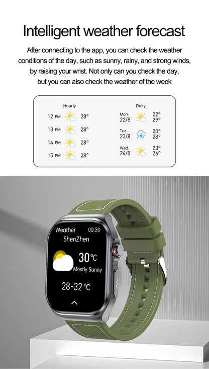 LIGE ET585 – Montre Connectée AMOLED Homme & Femme - BLACKBEARD OUTDOOR INDUSTRIES