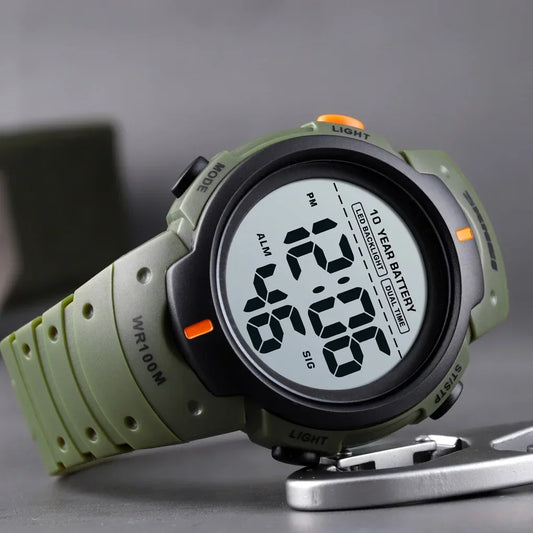 SKMEI 1560 – Montre Digitale Homme 100M Étanche - BLACKBEARD OUTDOOR INDUSTRIES