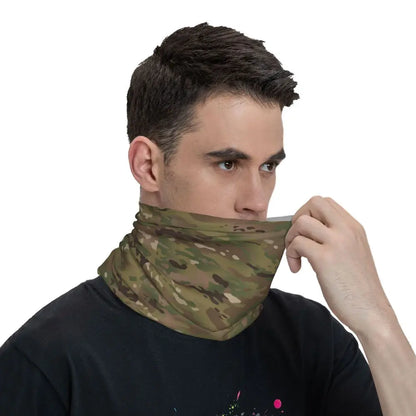 Tiger Stripe Camo – Bandeau Tour de Cou Hiver Multifonction pour Hommes et Femmes | Parfait pour Randonnée, Cyclisme, Sports Outdoor et Usage Quotidien - BLACKBEARD OUTDOOR INDUSTRIES