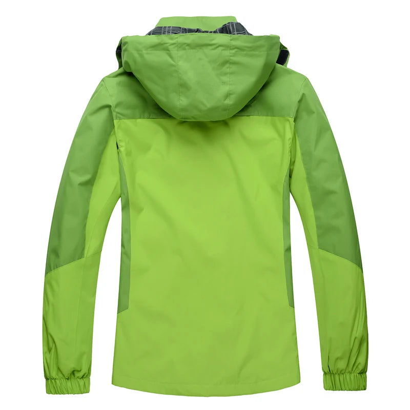 Veste Imperméable Femme Coupe-Vent à Capuche – Légère & Respirante pour Randonnée & Outdoor - BLACKBEARD OUTDOOR INDUSTRIES